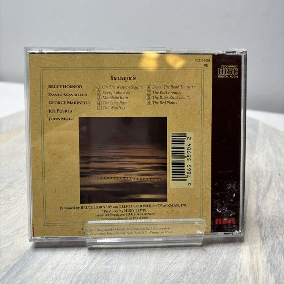 The Way It Is by Bruce Hornsby/Bruce Hornsby & the Range (CD, 1986, RCA) - Picture 2 of 4